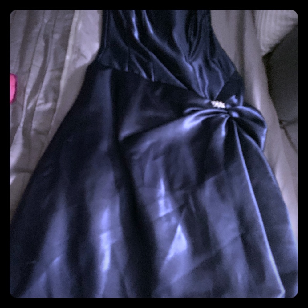 Party dress, wore for a wedding.